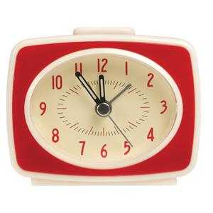 Rex London Retro wekker TV Style rood
