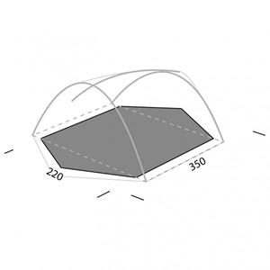 Exped - Venus III Footprint - Zeltunterlage grau