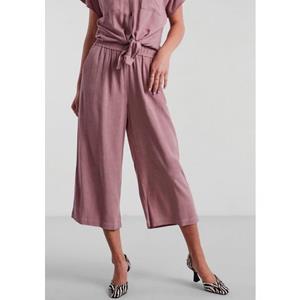 pieces 7/8-Hose "PCVINSTY HW CULOTTE NOOS", mit Leinen