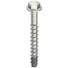 Multi-monti-plus  SS A4 7,5 x 55, Sechskantkopf mit Scheibe, 50 St.
