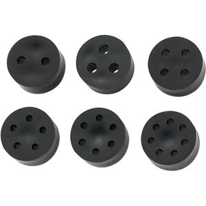 trucomponents TRU COMPONENTS TC-10820800 TC-MH30-3D203 Mehrfachdichteinsatz M32 3 x 7.7 - 10mm Gummi Schwarz 25St.