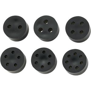 trucomponents TRU COMPONENTS TC-10820764 TC-MH14-4A203 Mehrfachdichteinsatz PG11 4 x 1.3 - 2.3mm Gummi Schwarz 50S