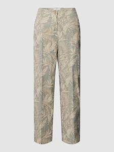 BRAX Stoffen broek met all-over print, model 'MAINE'