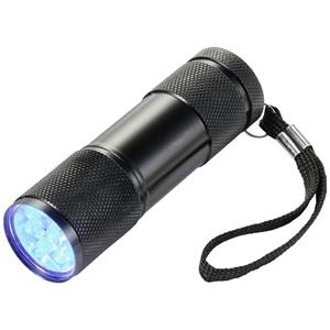 noname UV-LED Handlampe mit Handschlaufe batteriebetrieben 36g