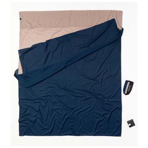Cocoon Egyptian Cotton TravelSheet - Hüttenschlafsack Khaki / Tuareg Double