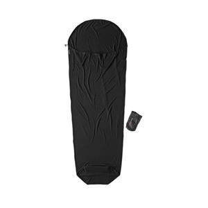Cocoon Merino Wool MummyLiner - Hüttenschlafsack Black One Size