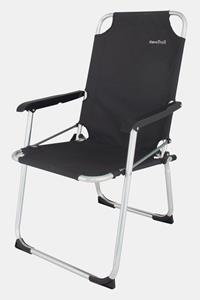 Eurotrail campingstoel Moita 90 x 55 cm aluminium zwart