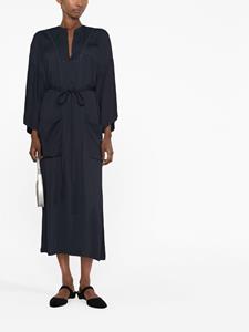 Fabiana Filippi Midi-jurk met lange mouwen - Blauw
