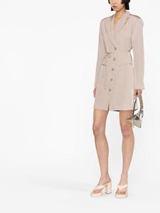Gestuz Uitgesneden blazerjurk - Beige