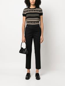 Lauren Ralph Lauren Cropped pantalon - Zwart