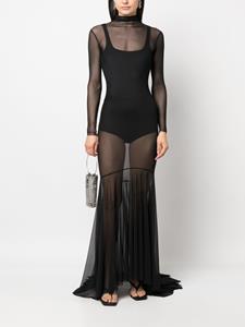 Atu Body Couture Jurk met lange mouwen - Zwart