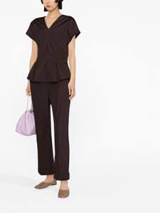 ASPESI Cropped broek - Bruin