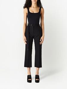 Sacai Cropped broek - Zwart