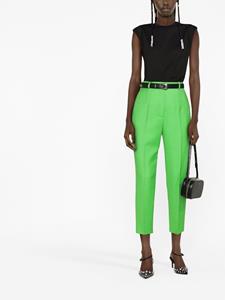 Alexander McQueen Cropped broek - Groen