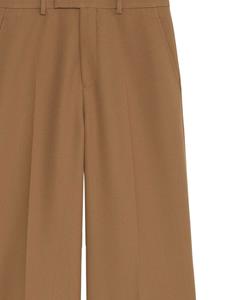 Gucci Cropped pantalon - Bruin