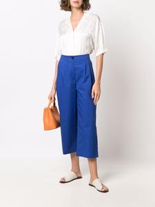 Woolrich Cropped pantalon - Blauw