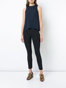 Veronica Beard rits cropped broek - Blauw