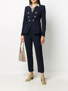 Veronica Beard Broek met knoopdetail - Blauw