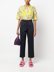 Kenzo Cropped pantalon - Blauw