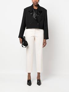 Jil Sander Cropped broek - Wit