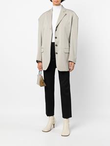 Jil Sander Cropped pantalon - Zwart