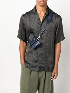 Jacquemus Le Chiquito leren crossbodytas - Blauw