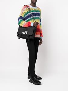 Dsquared2 Schoudertas met logoprint - Zwart