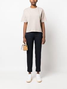 Fabiana Filippi Broek met krijtstreep - Blauw