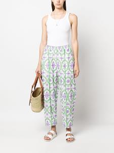 Charo Ruiz Ibiza Cropped broek - Wit