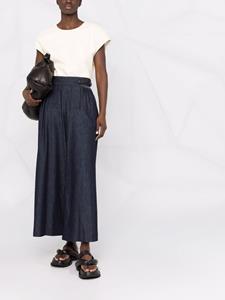 Maison Margiela Broek met wijde pijpen - Blauw