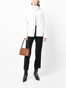 Jil Sander Cropped pantalon - Zwart