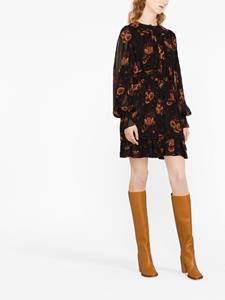 Ulla Johnson Jurk met bloemenprint - Zwart