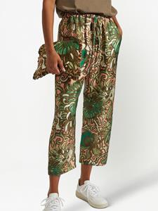 La DoubleJ Broek met elastische taille - Groen