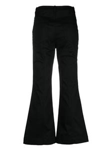 Proenza Schouler White Label Cropped broek - Zwart
