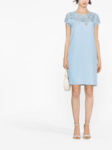 Ermanno Scervino Shiftjurk met afwerking - Blauw