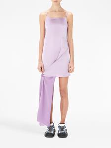 JW Anderson Jurk met gekreukt-effect - Paars
