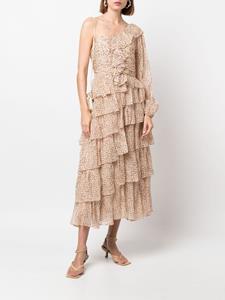 Ulla Johnson Asymmetrische jurk - Beige