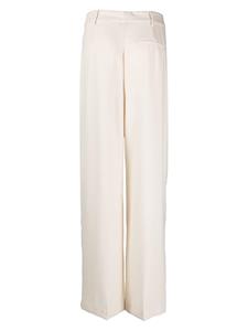 DKNY Broek met wijde pijpen - Wit