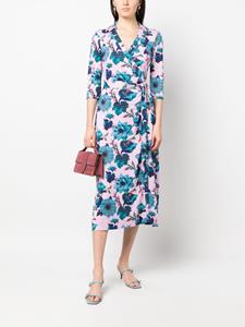 DVF Diane von Furstenberg Jurk met bloemenprint - Roze