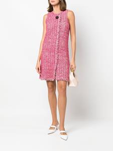Lanvin Jurk met franje afwerking - Roze