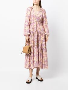 A.L.C. Jurk met bloemenprint - Veelkleurig