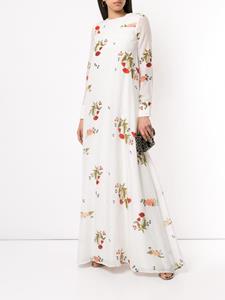 Macgraw Jurk met bloemenprint - Wit