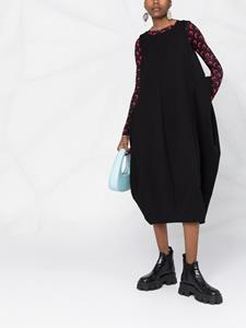 Comme Des Garçons Mouwloze jurk - Zwart