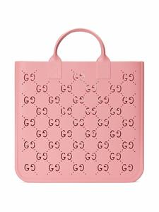 Gucci Kids Shopper met GG logo - Roze