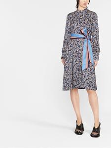 Ferragamo Jurk met print - Blauw