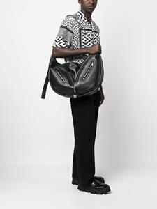 Versace Repeat grote schoudertas - Zwart