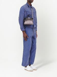 Maison Margiela Schoudertas met glitters - Zwart