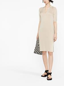 Calvin Klein Jurk met korte mouwen - Beige