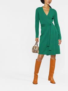 DVF Diane von Furstenberg Jurk met lange mouwen - Groen