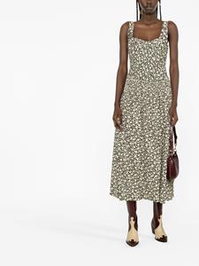 Tory Burch Jurk met bloemenprint - Beige